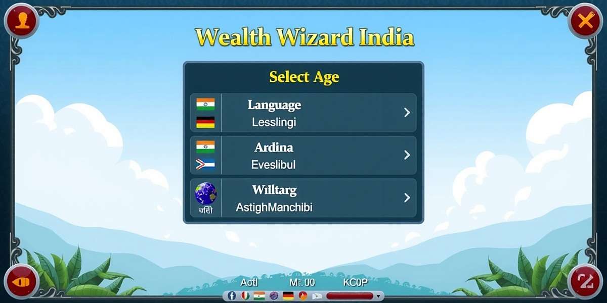 Wealth Wizard India - Language Support Wealth Wizard India language selection screen showing various Indian language options